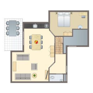 6-persoons bungalow 2 OKE 6B2 BG