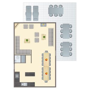 18-persoons reuniebungalow 1 TVD 18C Huiskamerbungalow BG